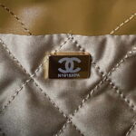 chanel 22 mini handbag as3980 shiny calfskin gold tone metal marigold 007 luxibags.ru .jpg