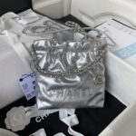 chanel 22 mini handbag as3980 shiny calfskin gold tone metal silver 001 luxibags.ru .jpg