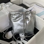chanel 22 mini handbag as3980 shiny calfskin gold tone metal silver 002 luxibags.ru .jpg