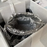 chanel 22 mini handbag as3980 shiny calfskin gold tone metal silver 006 luxibags.ru .jpg