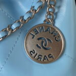 chanel 22 mini handbag as3980 shiny calfskin gold tone metal sky blue 004 luxibags.ru .jpg