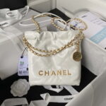 chanel 22 mini handbag as3980 shiny calfskin gold tone metal white 001 luxibags.ru .jpg