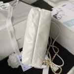 chanel 22 mini handbag as3980 shiny calfskin gold tone metal white 005 luxibags.ru .jpg