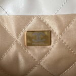 chanel 22 mini handbag as3980 shiny calfskin gold tone metal white 009 luxibags.ru .jpg