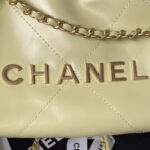 chanel 22 mini handbag as3980 shiny calfskin gold tone metal yellow 003 luxibags.ru .jpg