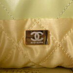 chanel 22 mini handbag as3980 shiny calfskin gold tone metal yellow 008 luxibags.ru .jpg
