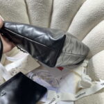 chanel 22 small handbag shiny calfskin as3260 black with black logo 003 luxibags.ru .jpg