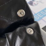 chanel 22 small handbag shiny calfskin as3260 black with silver logo 009 luxibags.ru .jpg