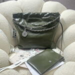 chanel 22 small handbag shiny calfskin as3260 dark green 002 luxibags.ru .jpg