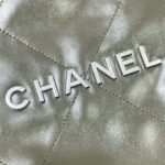 chanel 22 small handbag shiny calfskin as3260 dark green 005 luxibags.ru .jpg