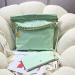 chanel 22 small handbag shiny calfskin as3260 mint green 002 luxibags.ru .jpg