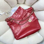 chanel 22 small handbag shiny calfskin as3260 red 004 luxibags.ru .jpg