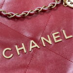 chanel 22 small handbag shiny calfskin as3260 red 005 luxibags.ru .jpg