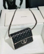 chanel 22a small evening bag limited edition black lambskin 002 luxibags.ru .jpg