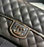 chanel 22a small evening bag limited edition black lambskin 005 luxibags.ru .jpg