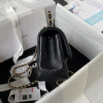 chanel 23k as2431 mini flap lambskin bag with top handle black 005 luxibags.ru .jpg