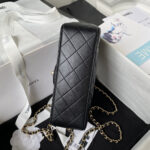 chanel 23k as2431 mini flap lambskin bag with top handle black 006 luxibags.ru .jpg