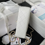 chanel 23k as2431 mini flap lambskin bag with top handle whtie 006 luxibags.ru .jpg
