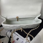 chanel 23k as2431 mini flap lambskin bag with top handle whtie 007 luxibags.ru .jpg