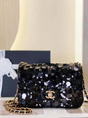 chanel 23p limited edition new classic cf sequin bag black 001 luxibags.ru .jpg