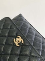 chanel 23p medium flap bag with brown top handle bag a92990 black 005 luxibags.ru .jpg