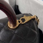 chanel 23p medium flap bag with brown top handle bag a92990 black 016 luxibags.ru .jpg