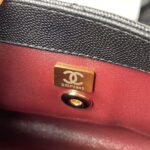 chanel 23p medium flap bag with brown top handle bag a92990 black 018 luxibags.ru .jpg