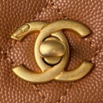 chanel 23p medium flap bag with brown top handle bag a92990 brown 003 luxibags.ru .jpg
