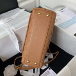 chanel 23p medium flap bag with brown top handle bag a92990 brown 005 luxibags.ru .jpg