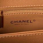 chanel 23p medium flap bag with brown top handle bag a92990 brown 008 luxibags.ru .jpg