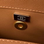 chanel 23p medium flap bag with brown top handle bag a92990 brown 009 luxibags.ru .jpg