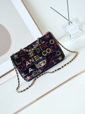 chanel 24c as4561 flap bag sequins gold tone metal black multicolor 01 luxibags.ru .jpg