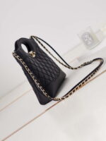 chanel 31 mini shopping chain lambskin leather as4133 bag black 002 luxibags.ru .jpg