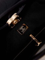 chanel 31 mini shopping chain lambskin leather as4133 bag black 008 luxibags.ru .jpg