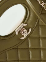 chanel 31 mini shopping chain lambskin leather as4133 bag green 002 luxibags.ru .jpg