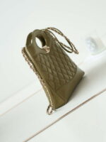 chanel 31 mini shopping chain lambskin leather as4133 bag green 003 luxibags.ru .jpg