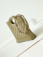 chanel 31 mini shopping chain lambskin leather as4133 bag green 005 luxibags.ru .jpg