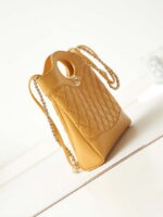 chanel 31 mini shopping chain lambskin leather as4133 bag yellow 003 luxibags.ru .jpg
