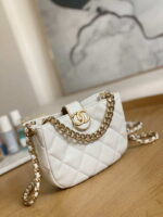 chanel 3475 small hobo handbag lambskin gold tone metal 030 luxibags.ru .jpg