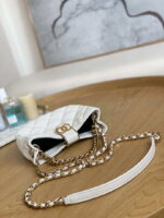chanel 3475 small hobo handbag lambskin gold tone metal 033 luxibags.ru .jpg