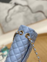 chanel a01112 flap classic bag lambskin light blue gold 004 luxibags.ru .jpg
