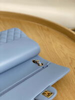 chanel a01112 flap classic bag lambskin light blue gold 005 luxibags.ru .jpg