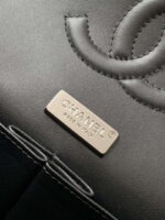chanel a01112 flap classic handbag gray denim beaded sequin bag 09 luxibags.ru .jpg