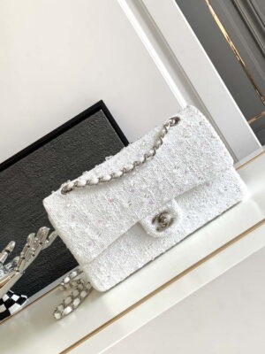 chanel a01112 flap classic handbag tweed beads gold tone metal white 001 luxibags.ru .jpg