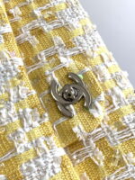 chanel a01112 flap classic handbag tweed beads gold tone metal yellow 005 luxibags.ru .jpg