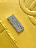 chanel a01112 flap classic handbag tweed beads gold tone metal yellow 009 luxibags.ru .jpg