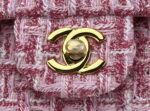 chanel a01112 flap classic handbag woolen gold tone metal pink 004 luxibags.ru .jpg