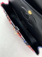 chanel a01112 flap classic handbag woolen gold tone metal pink blue 007 luxibags.ru .jpg