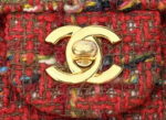 chanel a01112 flap classic handbag woolen gold tone metal red 004 luxibags.ru .jpg