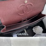 chanel a01112 flap handbag classic bag grained shiny calfskin black silver 017 luxibags.ru .jpg